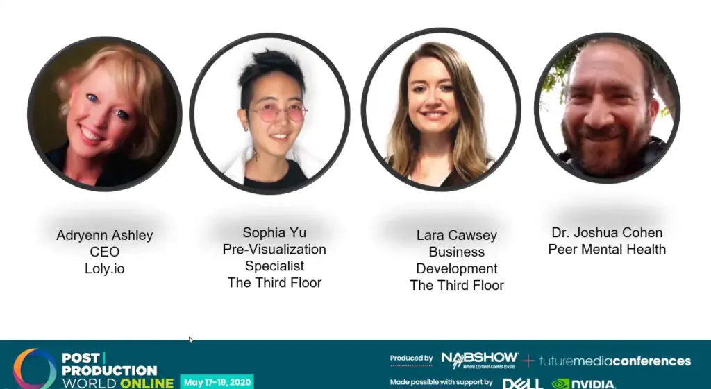 Post Production World panel speakers